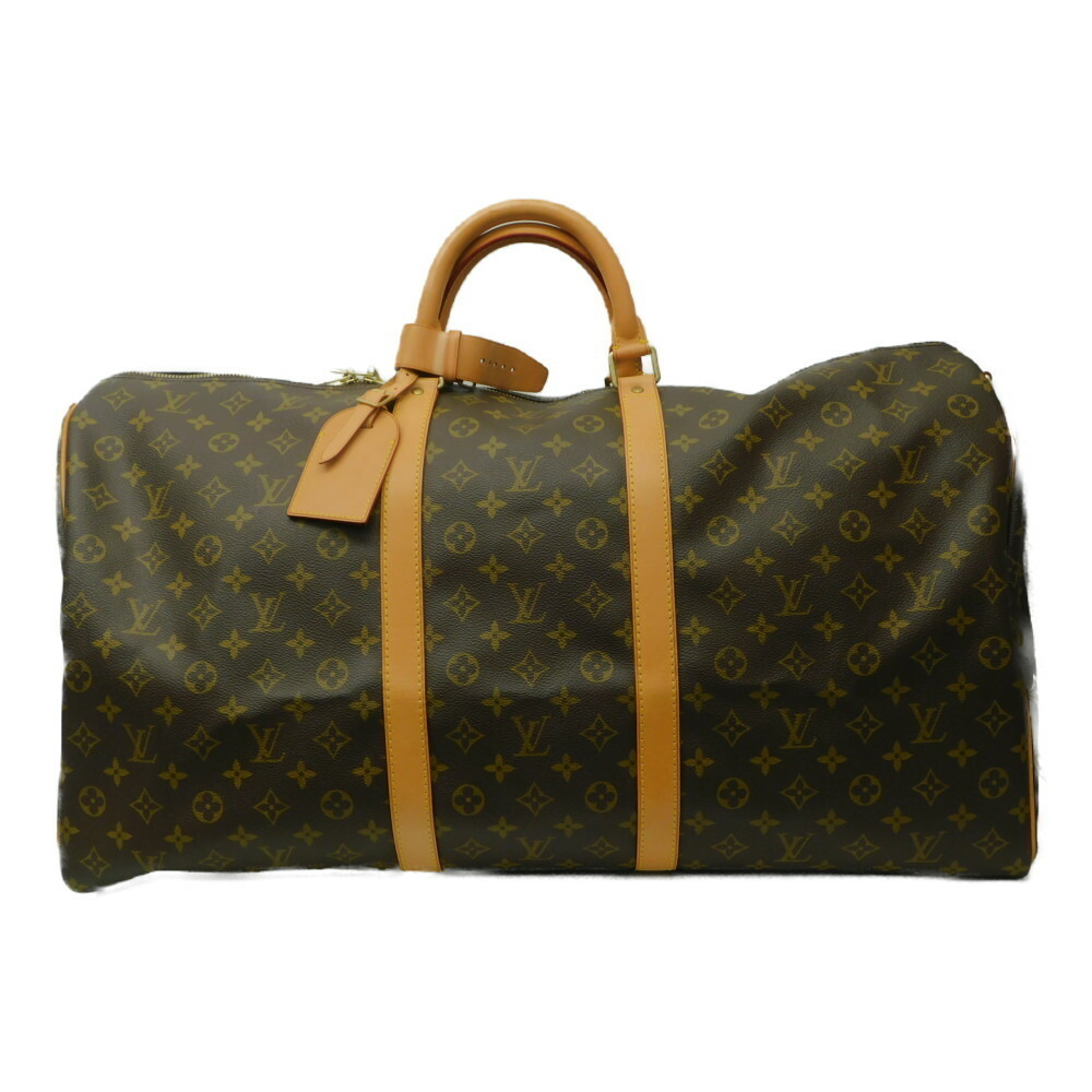 Louis Vuitton Bag Boston Bandouliere Brown Monogram Keepall - Picture 2 of 7